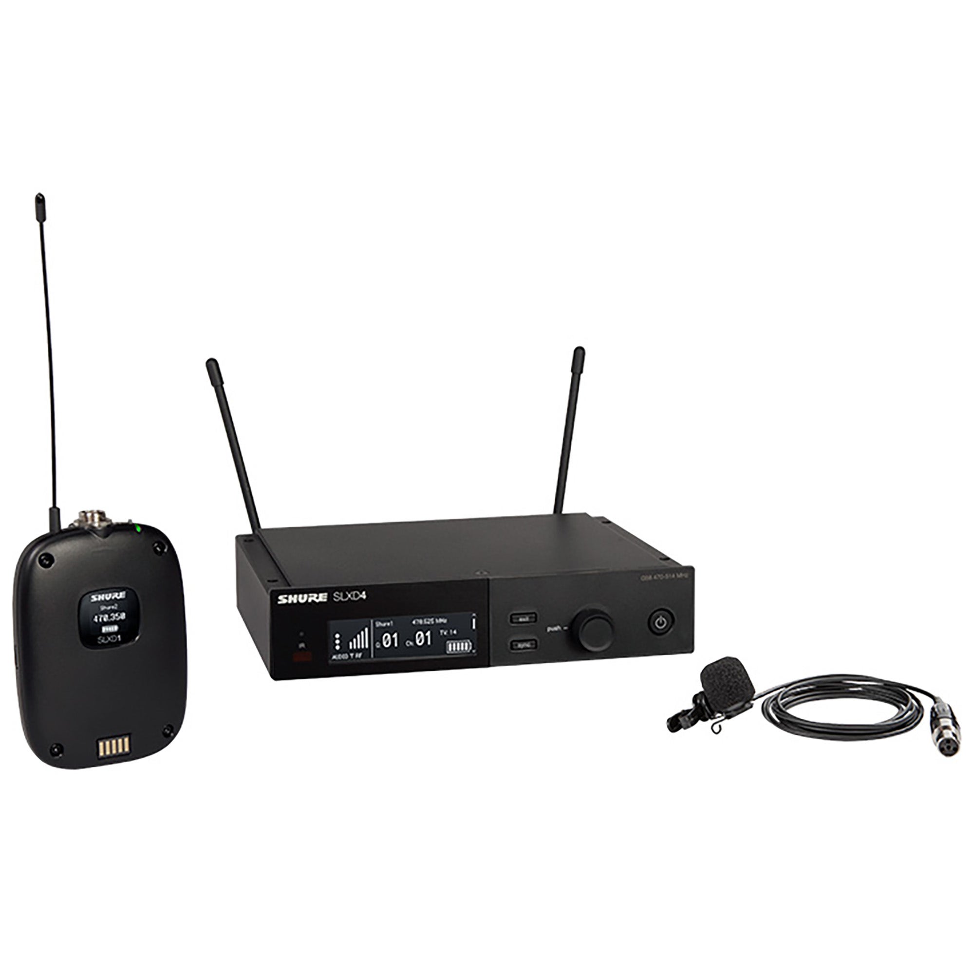 Shure SLXD12485MH55 Combo Wireless Mic System