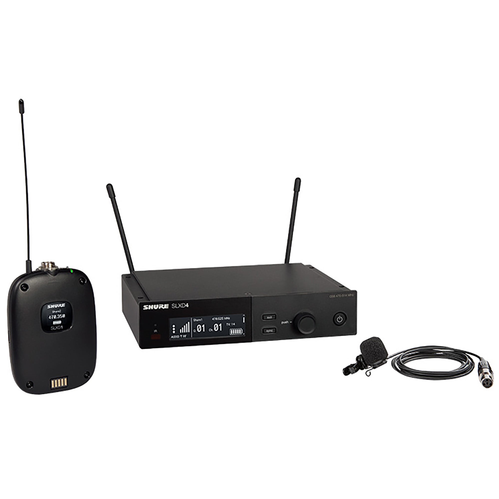 Shure SLXD12485MJ52 Combo Wireless Mic System J52