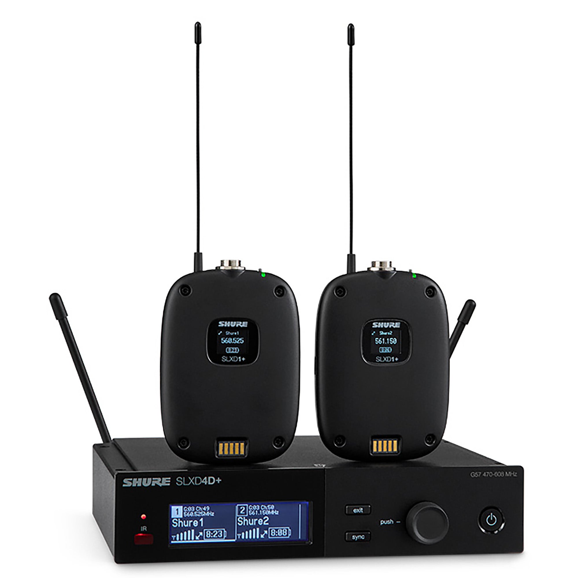 Shure SLXD14DPLG57 SLXD Dual Channel Guitar Wireless System