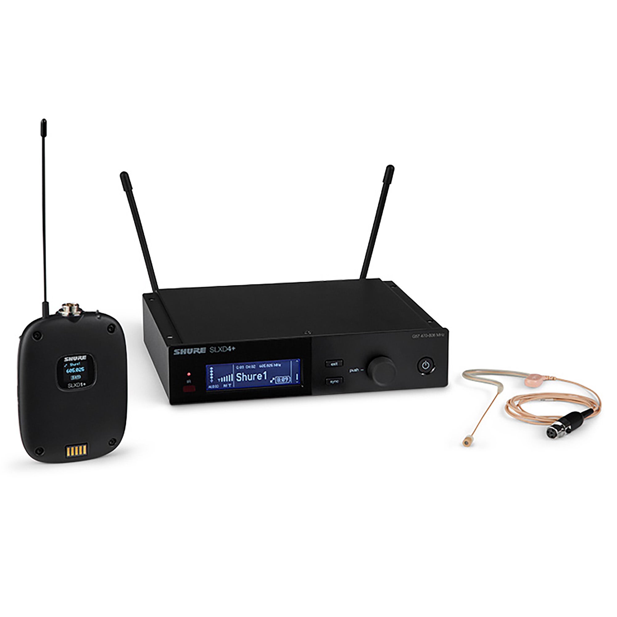 Shure SLXD14PL153TG58 Wireless Headset Microphone System G58