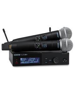 Shure SLXD24DP58G57 Dual Channel Handheld Wireless System