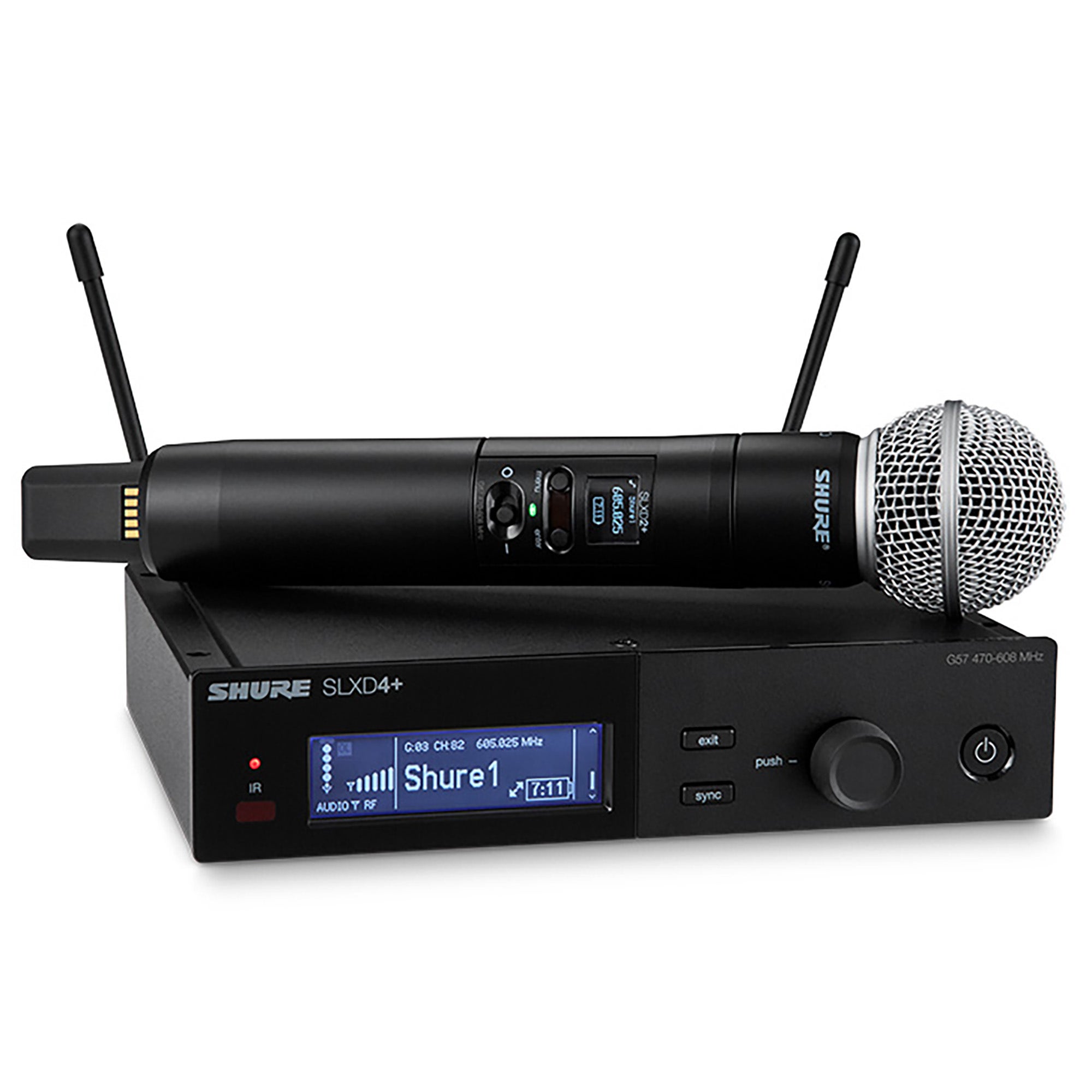 Shure SLXD24P58G57 SM58 Handheld Wireless System