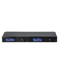 Shure SLXD4QDAN+ 4-Channel Rackmount Wireless Receiver With Dante Wide Band G57 (470 - 608 MHz)