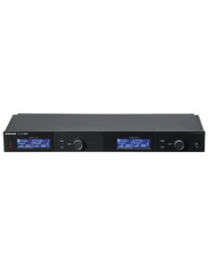 Shure SLXD4Q+ 4-Channel Rackmount Wireless Receiver Wide Band G57 (470 - 608 MHz)