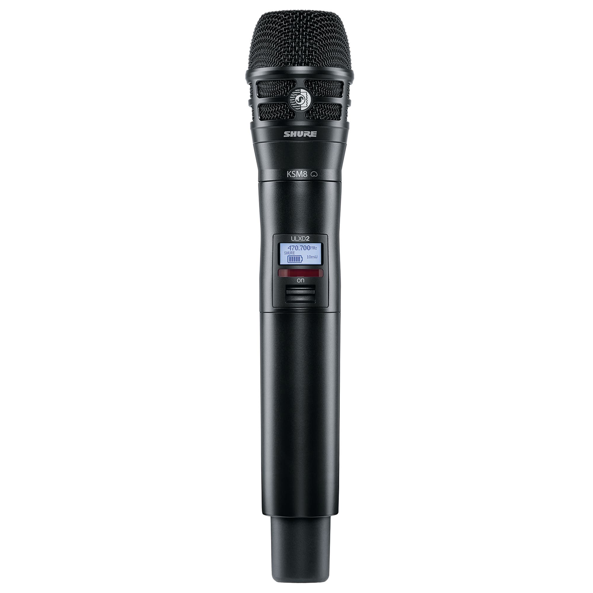 Shure ULXD2/K8B-H50 KSM8 Handheld Transmitter Black
