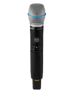 Shure SLXD2PB87AG58 BETA87A Handheld Wireless Transmitter