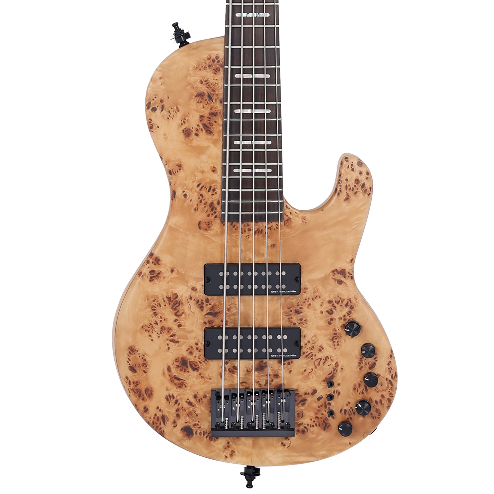 Sire Marcus Miller F10 5-String Bass Guitar with Case Natural Satin