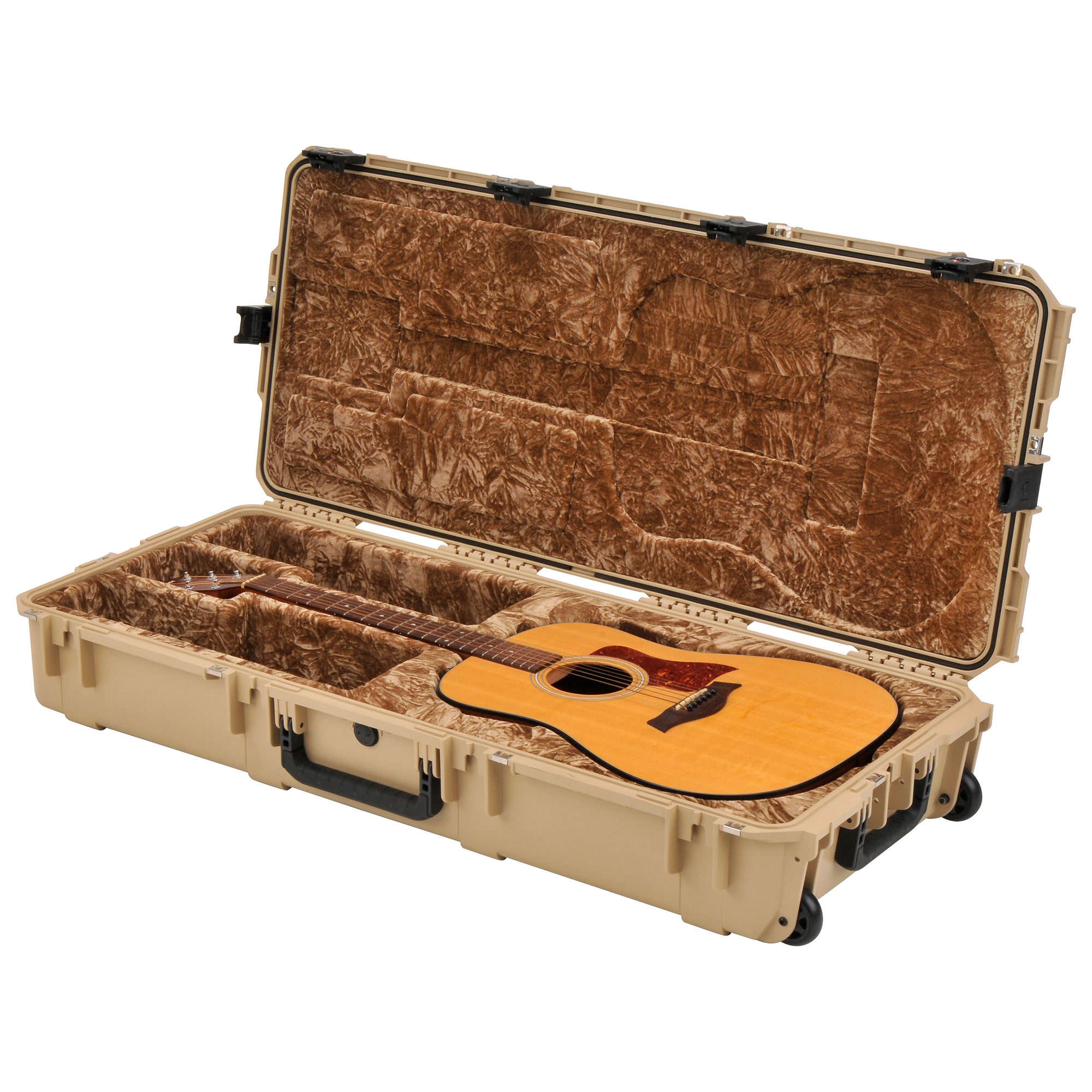 SKB 3I Waterproof Acoustic Guitar Case with Wheels