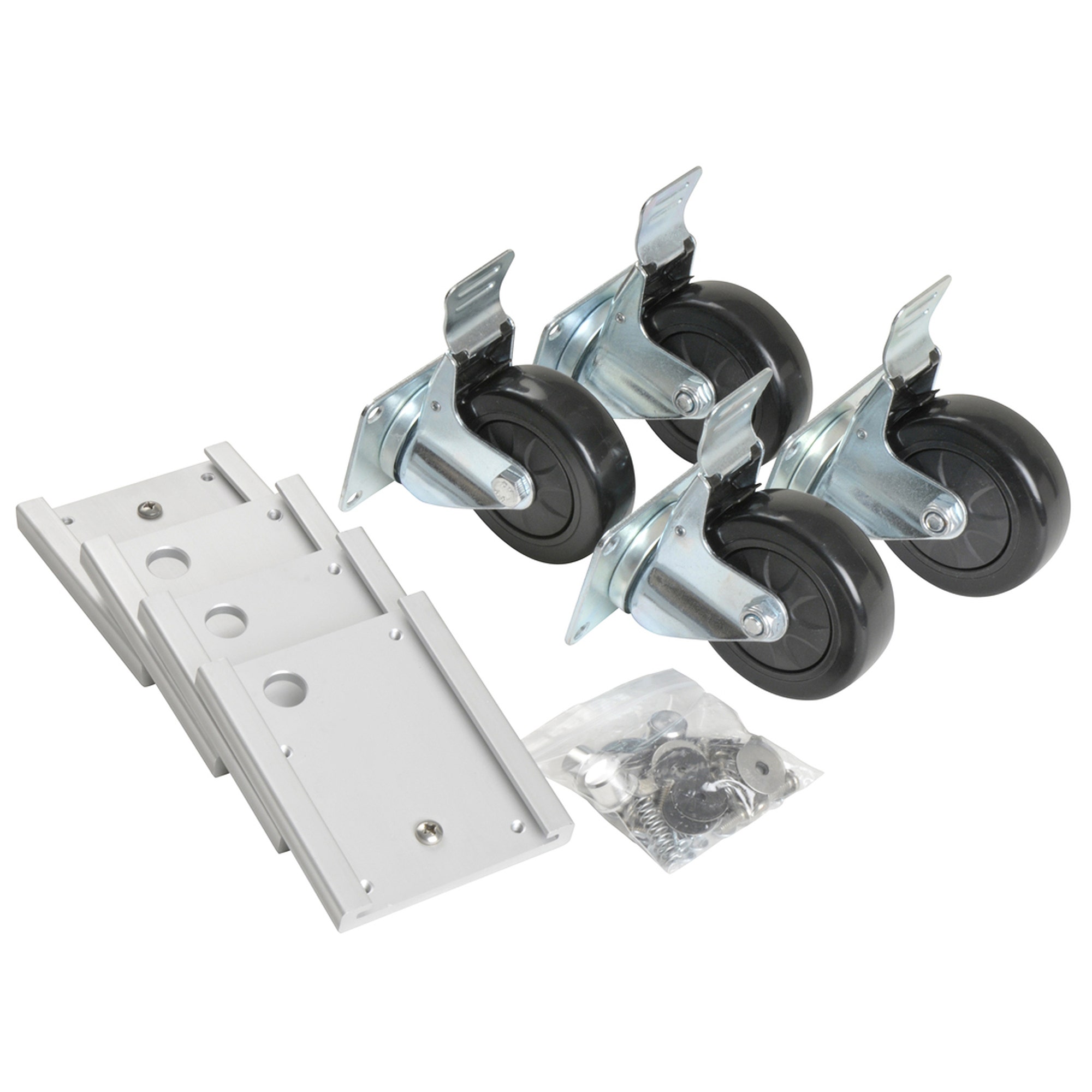 SKB Caster Pate and Wheel Kit for Mil-Standard