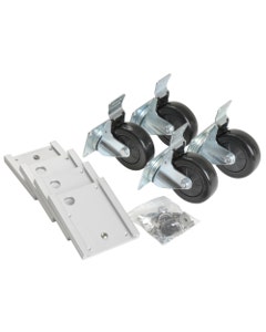 SKB Caster Pate and Wheel Kit for Mil-Standard