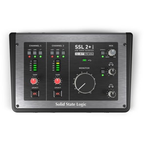 SSL 2 Plus MKII 2x4 USB-C Audio Interface
