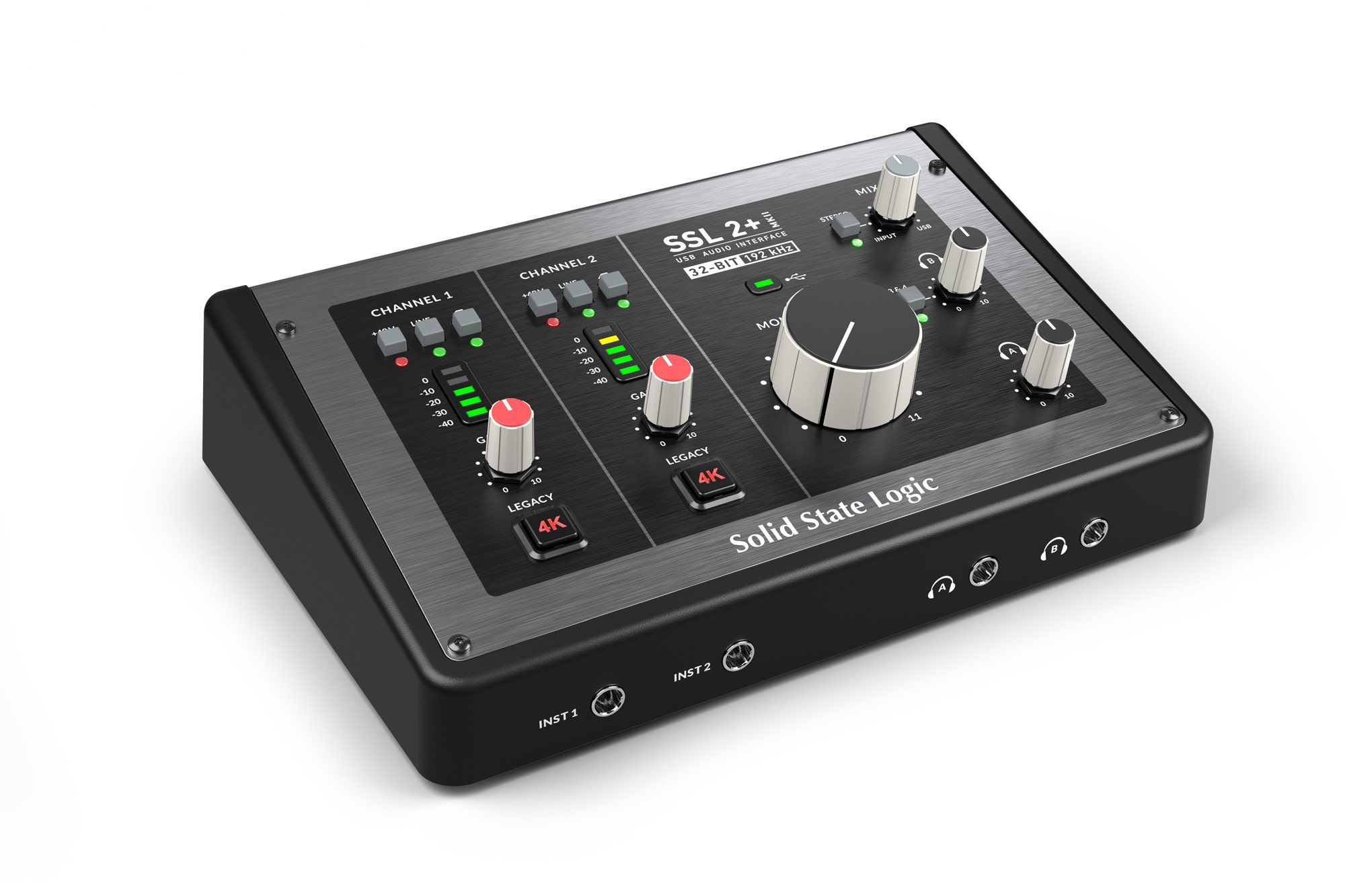 Solid State Logic SSL 2 Plus MKII 2x4 USB-C Audio Interface