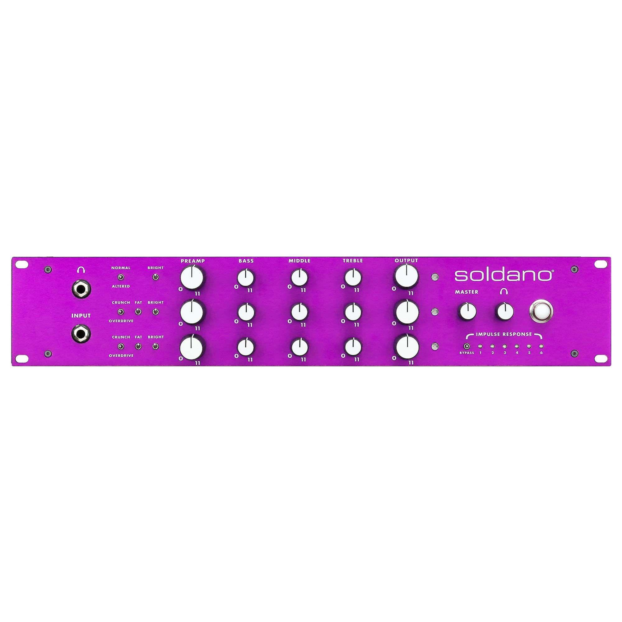 Soldano 3-Channel All-Tube Stereo Rackmount Preamp