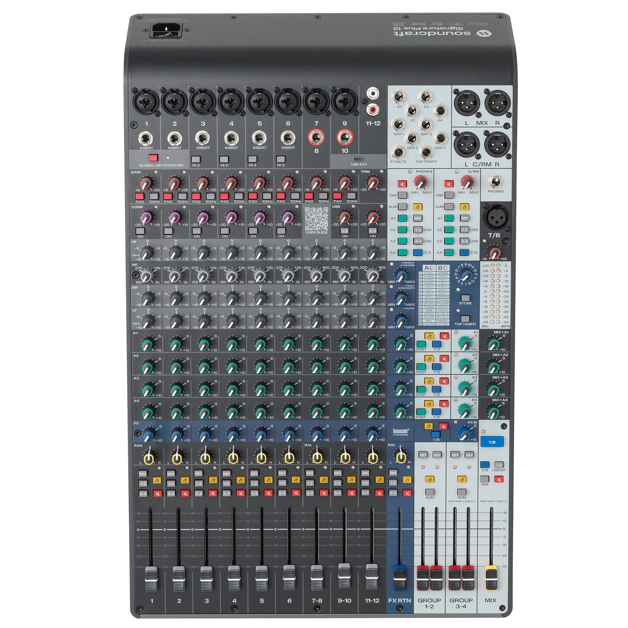 SoundCraft Signature Plus 12 Compact Analog Mixer