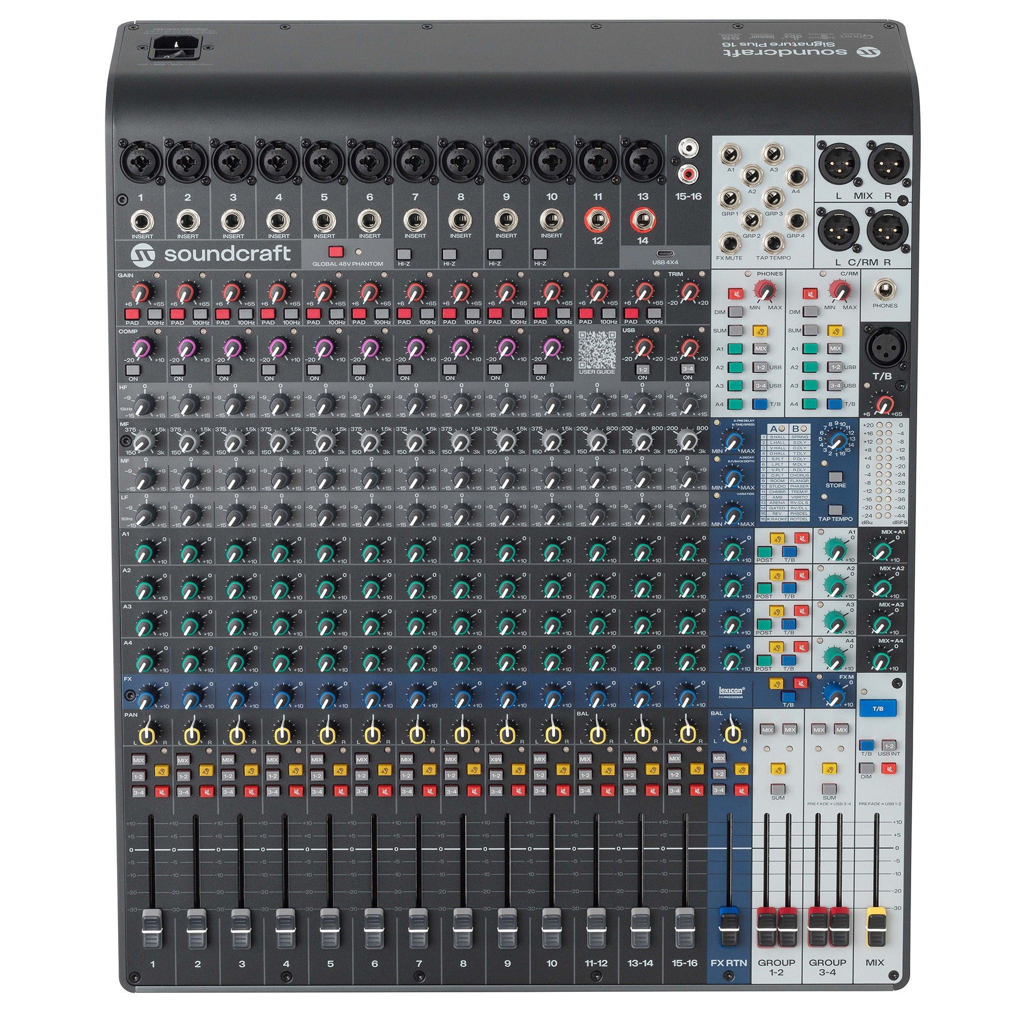 SoundCraft Signature Plus 16 Compact Analog Mixer