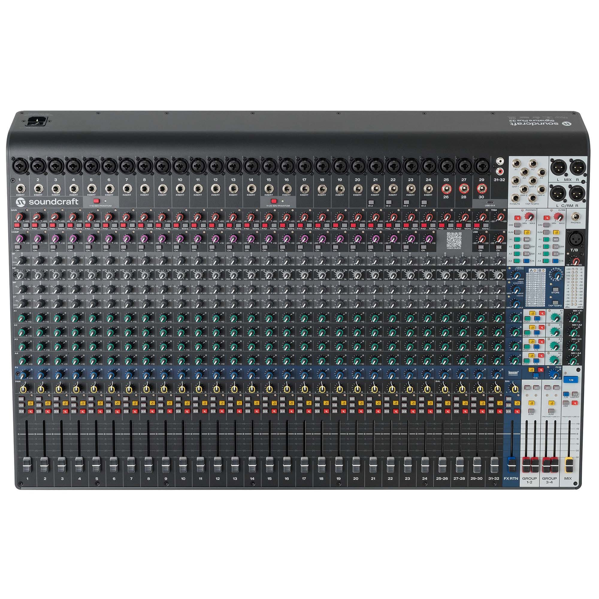 SoundCraft Signature Plus 32 Compact Analog Mixer