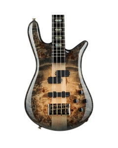 Spector Euro 4 Custom Bass Guitar with Bag Natural Black Burst Gloss