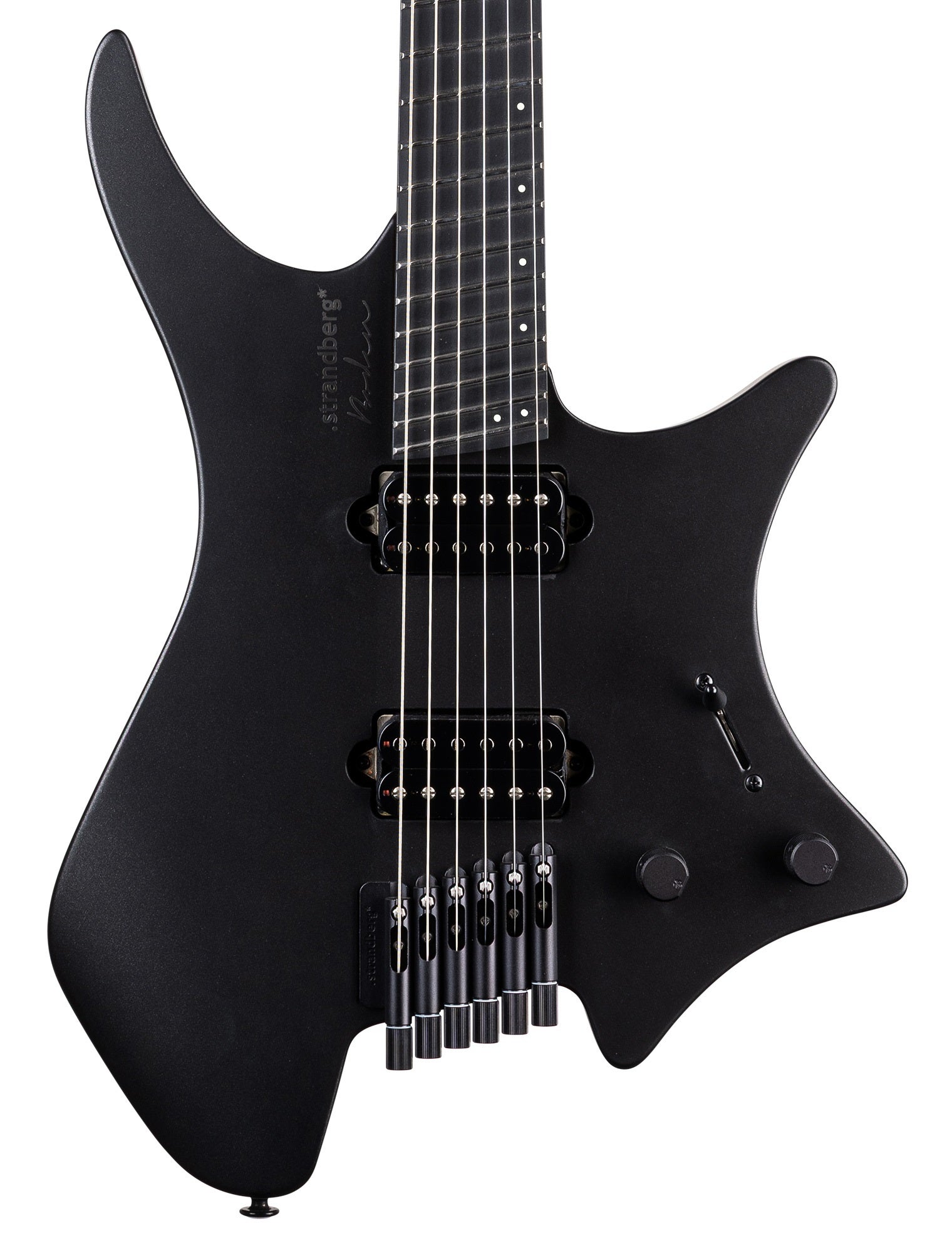 Strandberg Boden Metal NX 6 Guitar Black Granite with Gigbag
