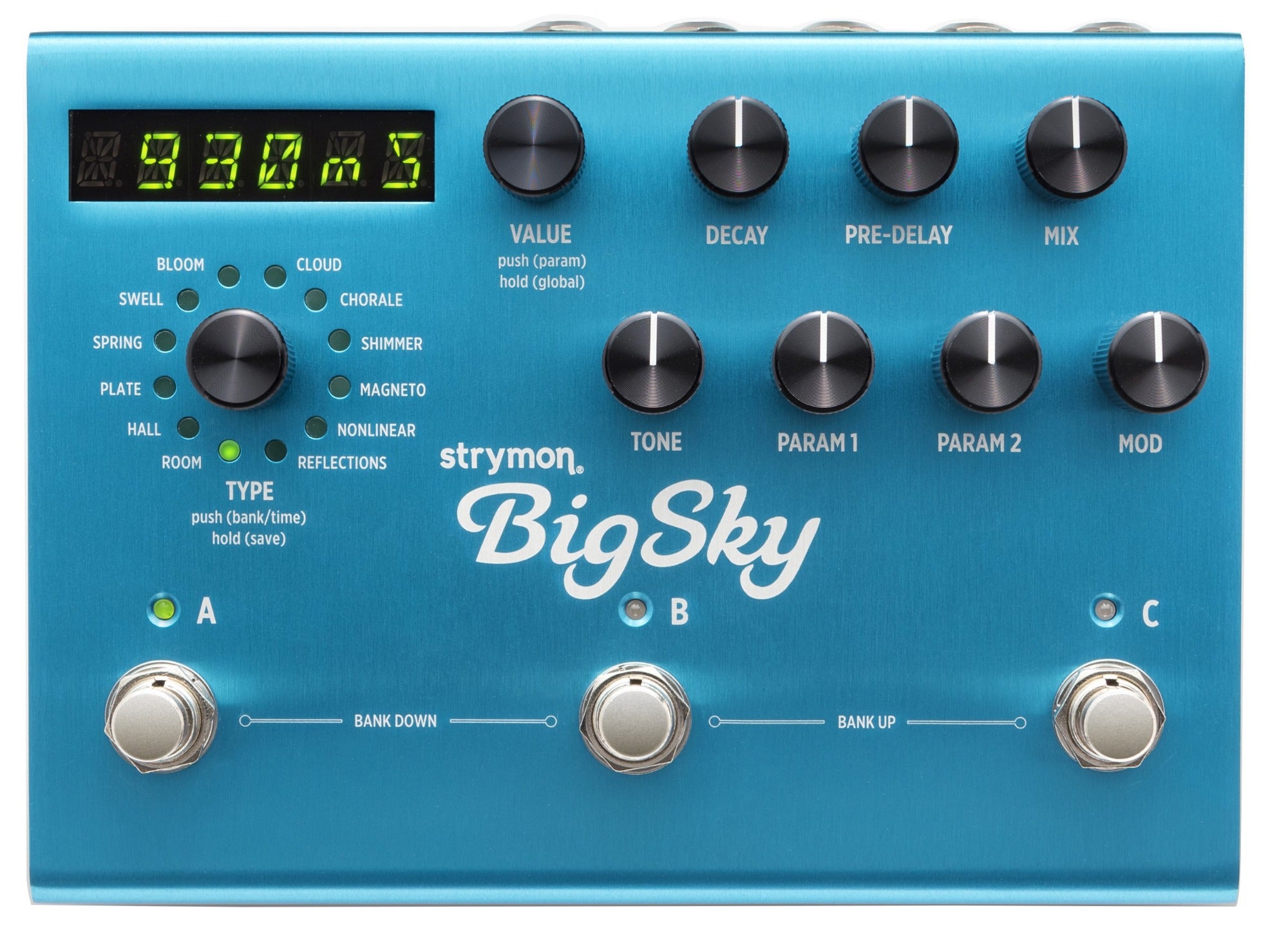 Strymon BigSky Reverberator Pedal