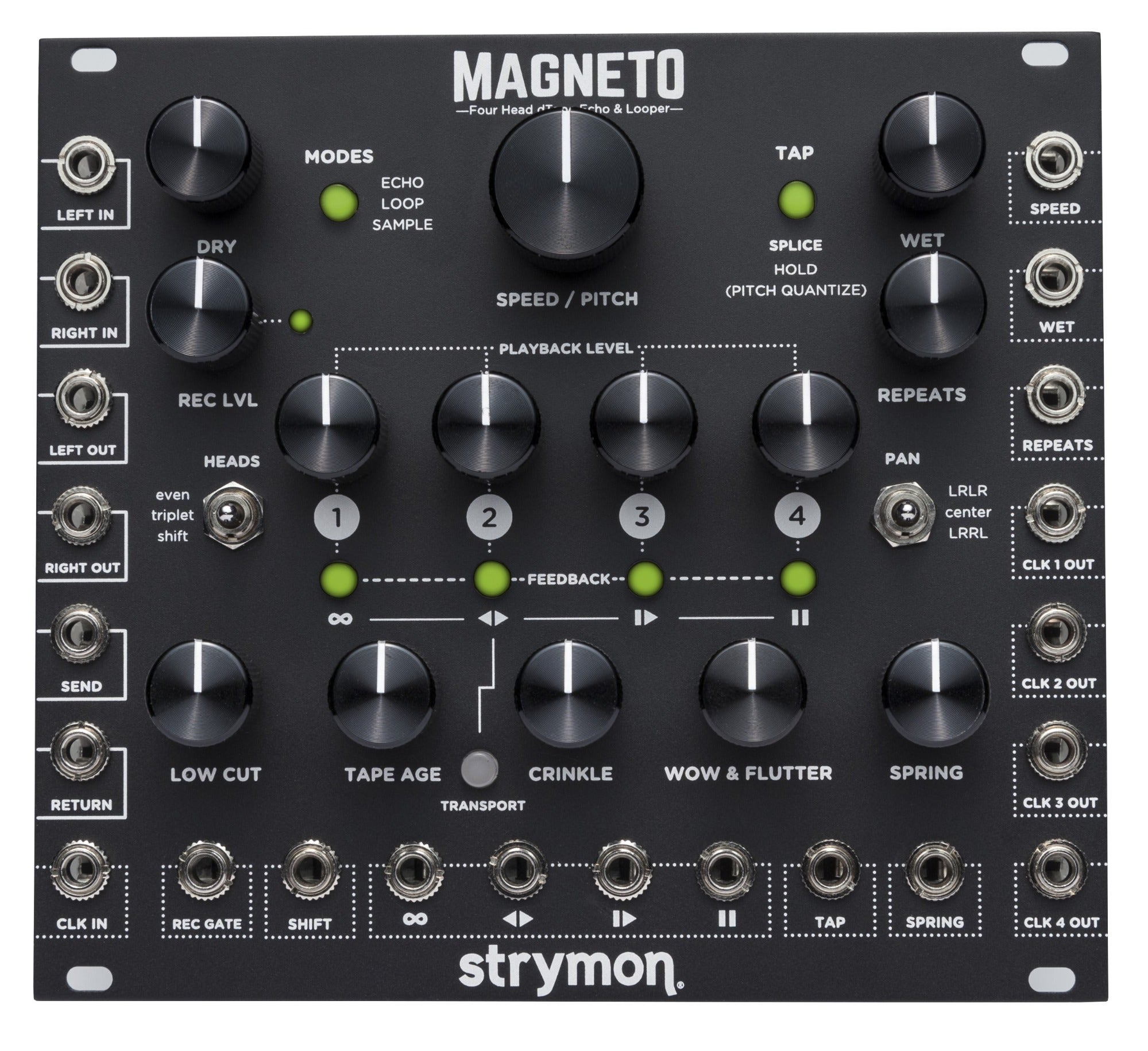 Strymon Magneto Four Head dTape Echo and Looper Pedal