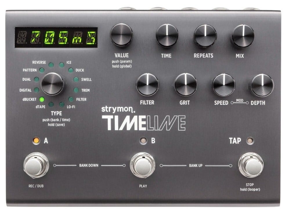 Strymon TimeLine Multidimensional Delay Pedal