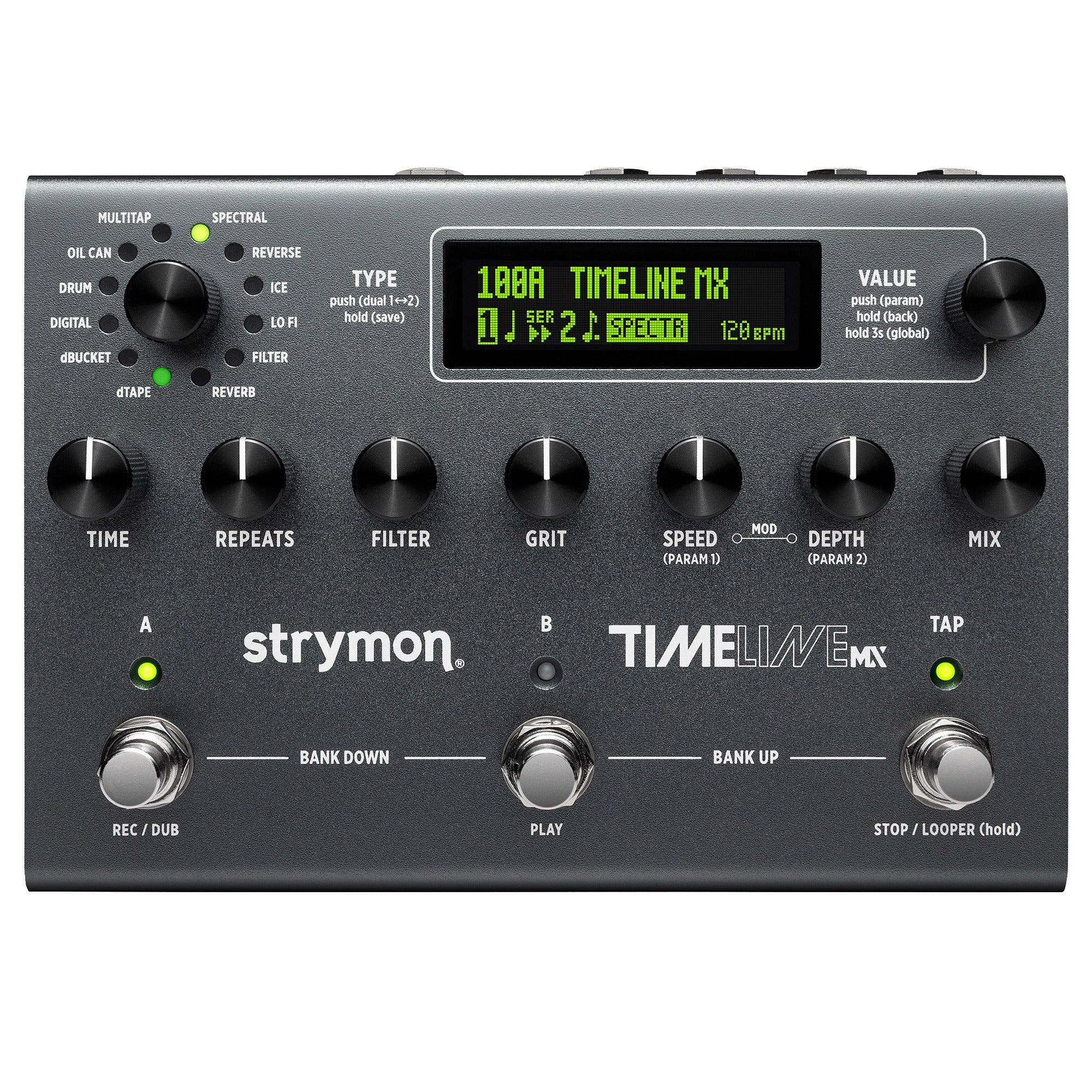 Strymon TimeLine MX Next Generation Multi-Delay Workstation Pedal