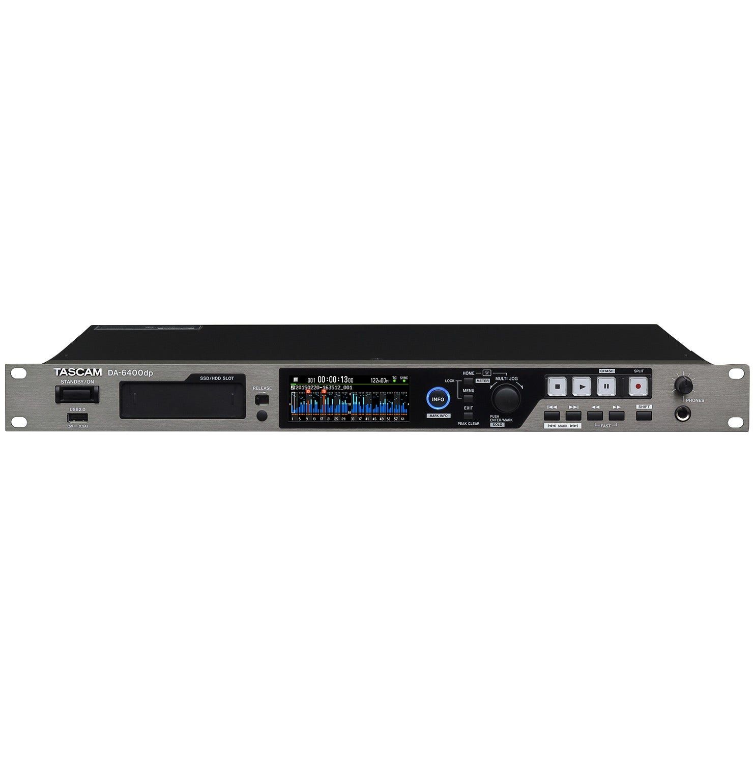 TASCAM DA-6400DP 64-Channel Digital Multitrack Recorder