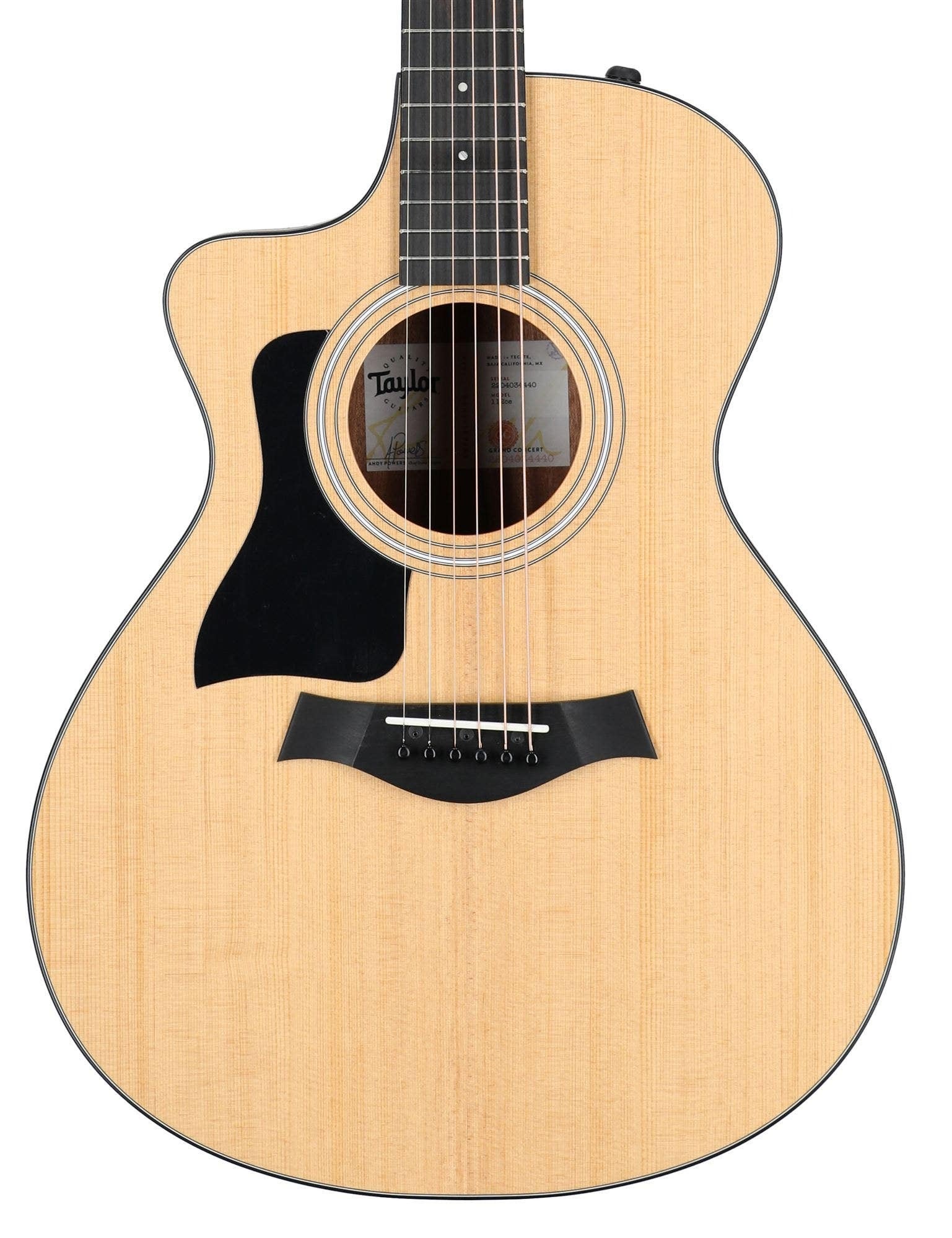 Taylor 112ce Grand Concert Acoustic Electric Left Handed Guitar with Gigbag