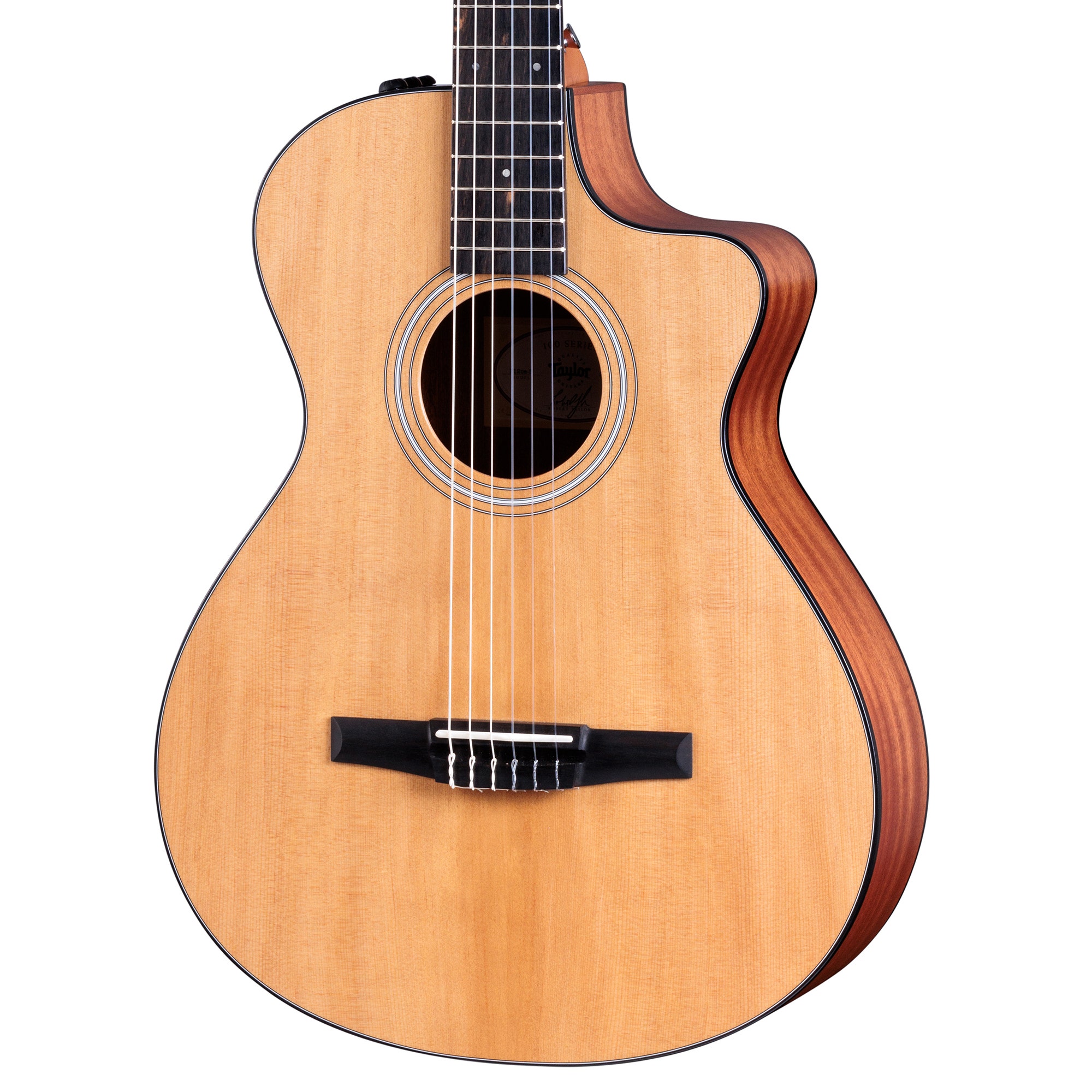 Taylor 112ce-N Grand Concert Nylon Acoustic Electric Guitar 2211185129