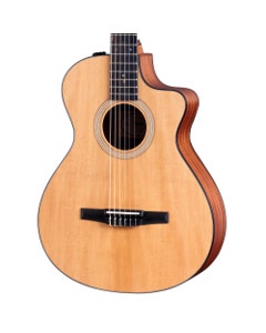 Taylor 112ce-N Grand Concert Nylon Acoustic Electric Guitar 2211185129