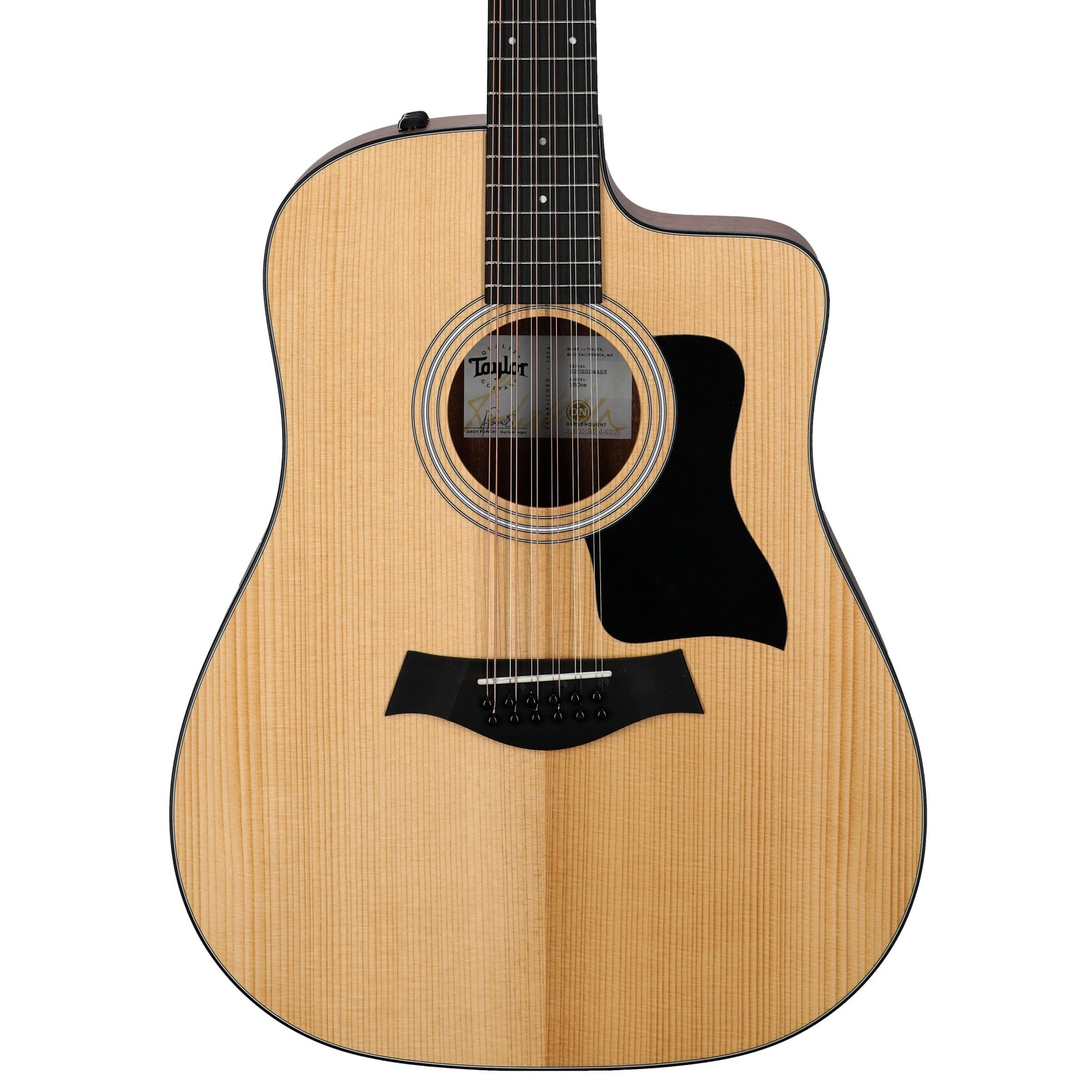 Taylor 150ce Dreadnought 12-string Acoustic Electric Guitar with Gigbag