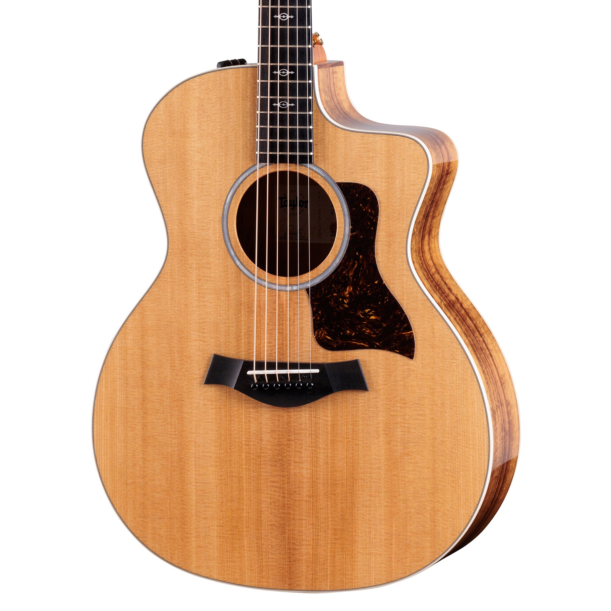Taylor 214ce Koa Deluxe Acoustic Electric Guitar with Case