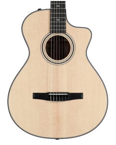 Taylor 312ce-N Nylon Grand Concert Acoustic Electric Guitar with Case
