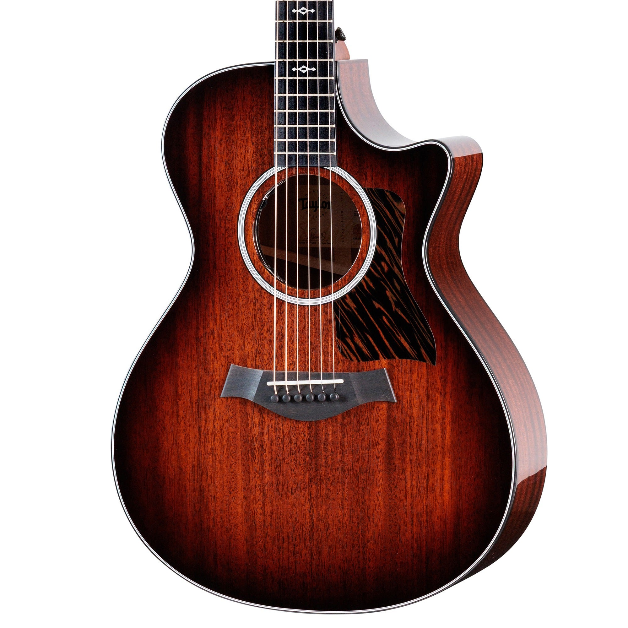 Taylor 322ce Next Generation Grand Concert Acoustic Electric Shaded Edge Burst w/Hardshell Case