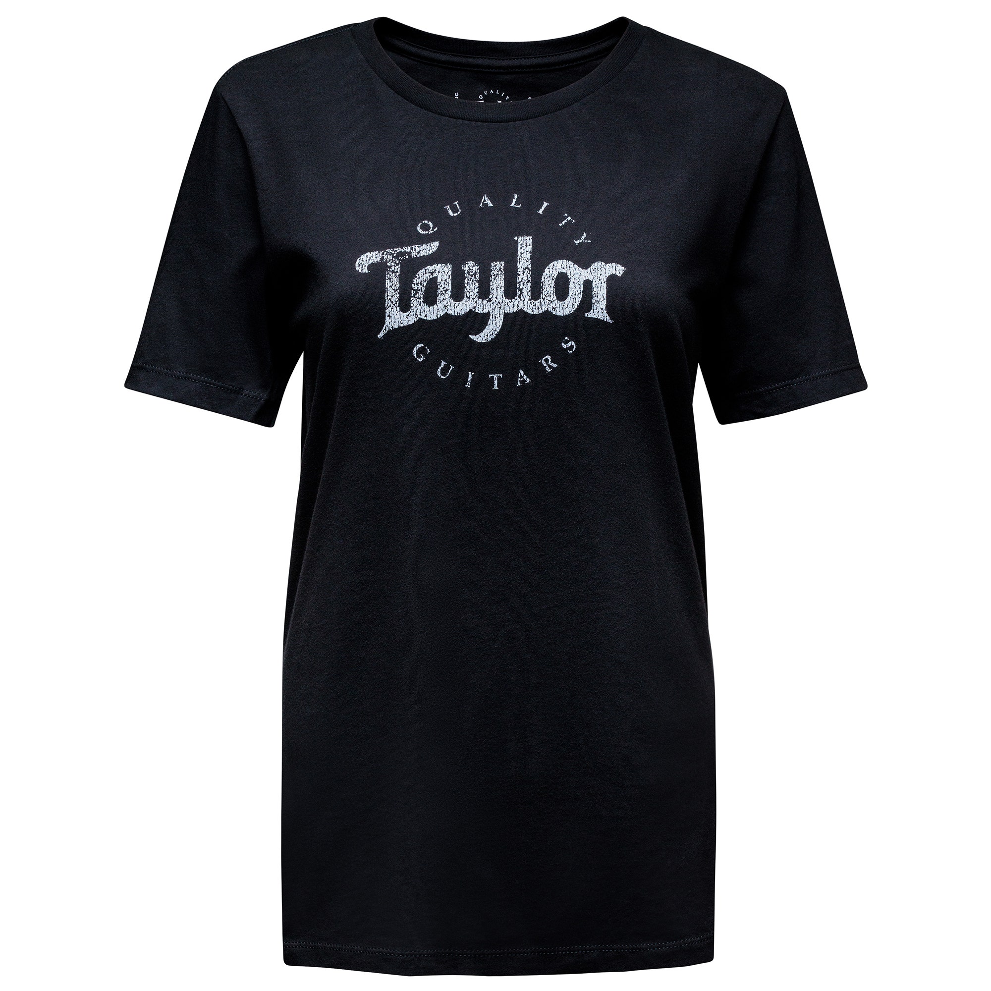 Taylor Ladies Black White Logo Tee Shirt