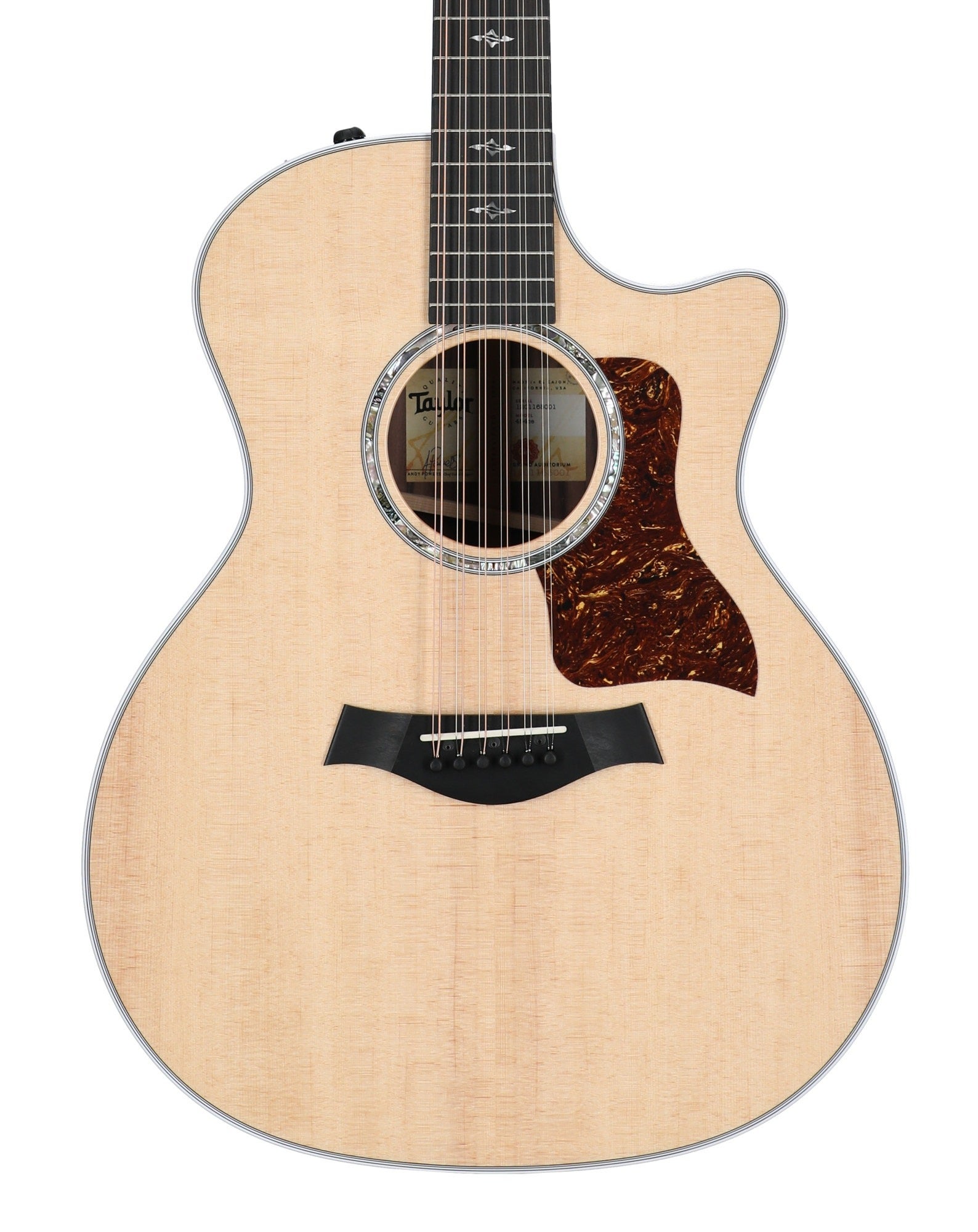 Taylor 454ce 12-String Acoustic Electric Guitar with Case