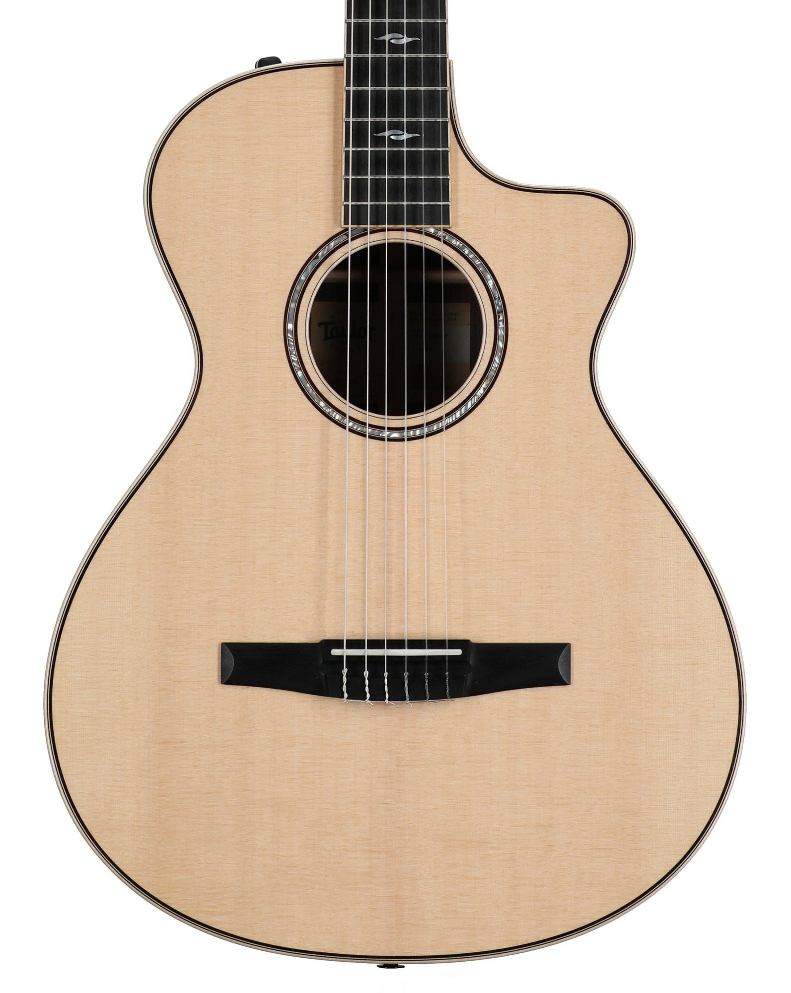 Taylor 812ce Nylon Grand Concert Acoustic Electric Guitar with Case