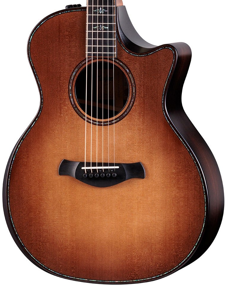 Taylor 914ce Builders Edition Acoustic Electric Guitar Wild Honey Burst