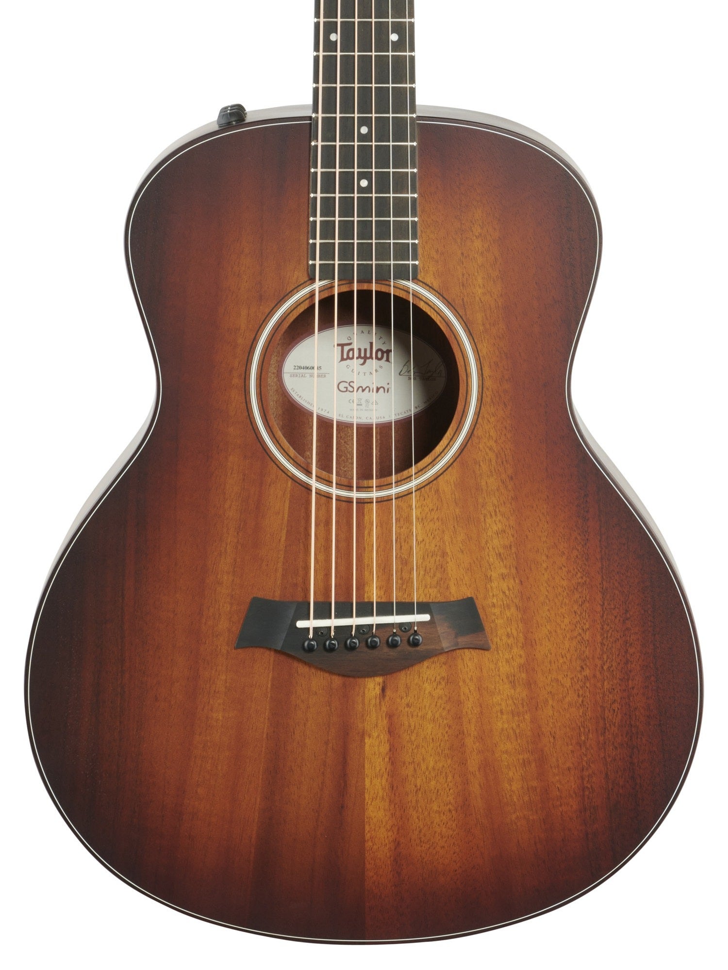 Taylor GS Mini-e Koa Plus Acoustic Electric Guitar with Gig Bag