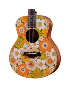 Taylor GS Mini-e Special Edition Floral Green with Bag