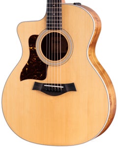 Taylor 214ce-K Grand Auditorium Left-Handed Acoustic Electric Guitar with Gig Bag