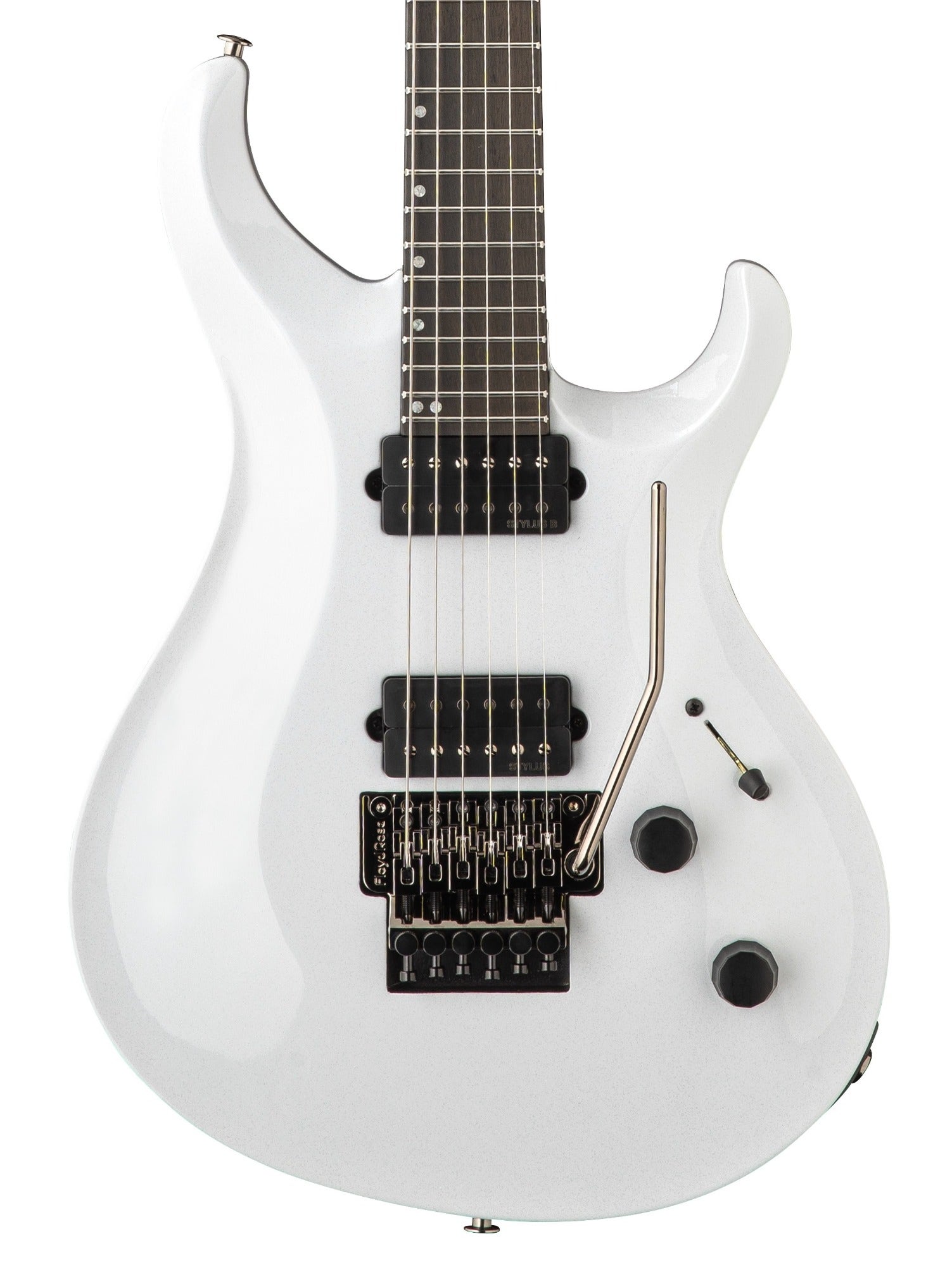 PRS Tekton Floyd Electric Guitar White Holoflake Black Satin Neck with Gig Bag