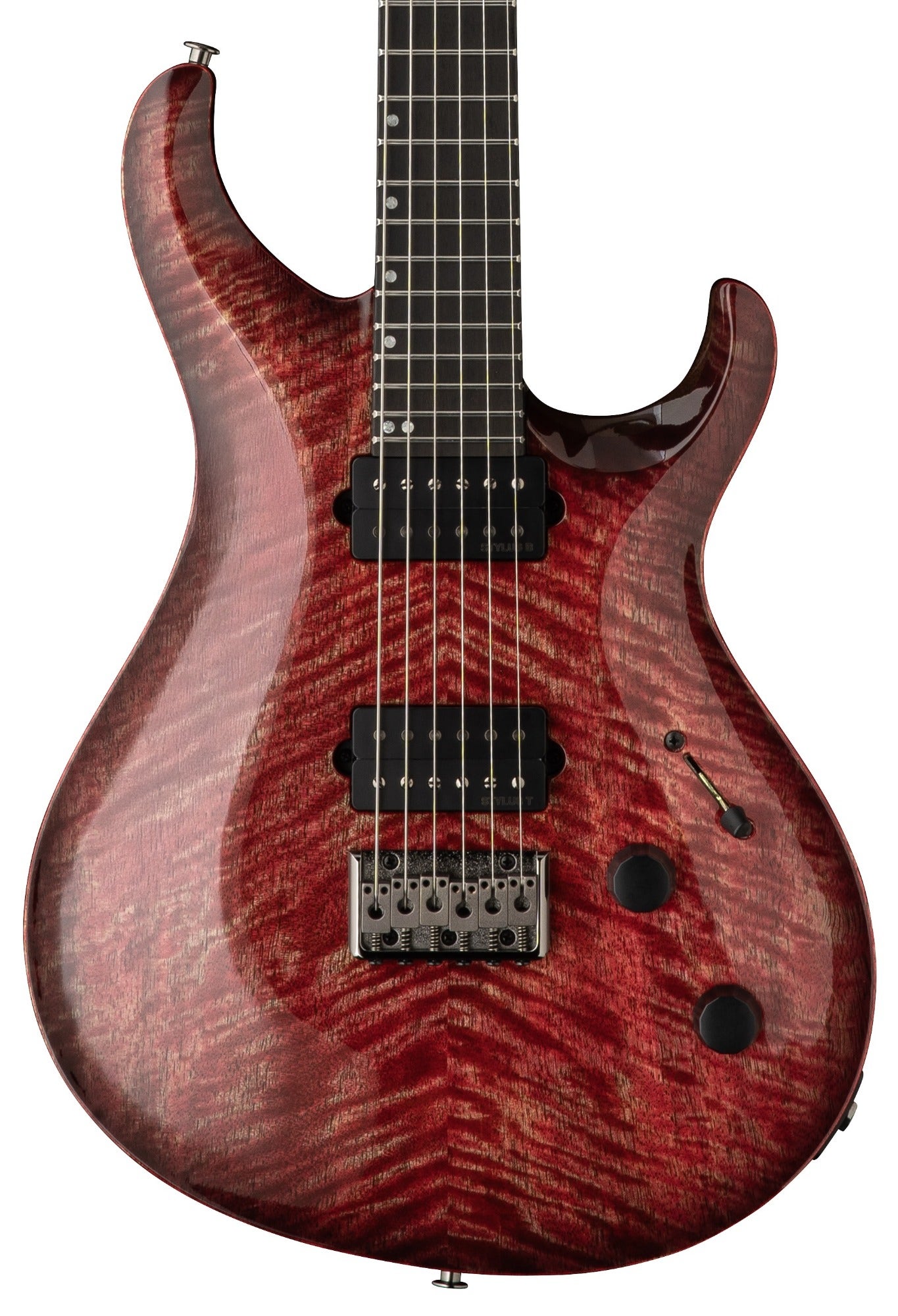 PRS Tekton Hard Tail Guitar Fuschia Aura Black Satin Neck with Gig Bag