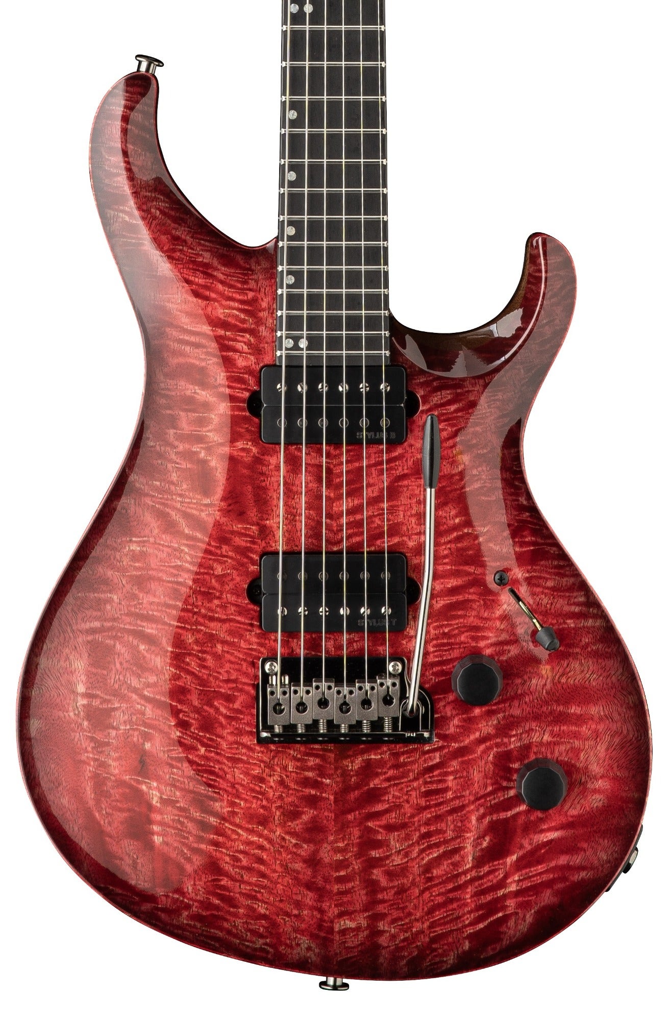 PRS Tekton T Electric Guitar with Gig Bag Fuchsia Aura Black Satin Neck
