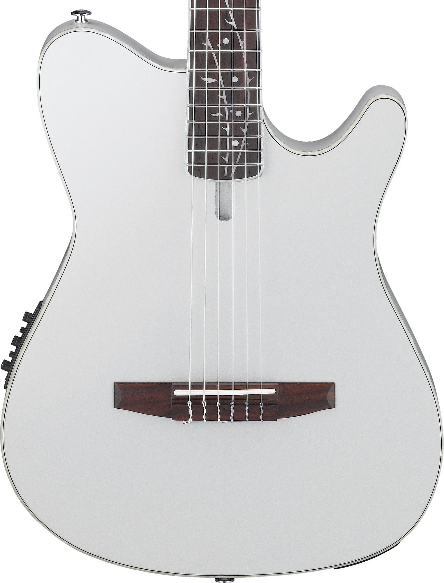 Ibanez Tim Henson TOD10N Acoustic Electric Guitar Silver Metallic Flat