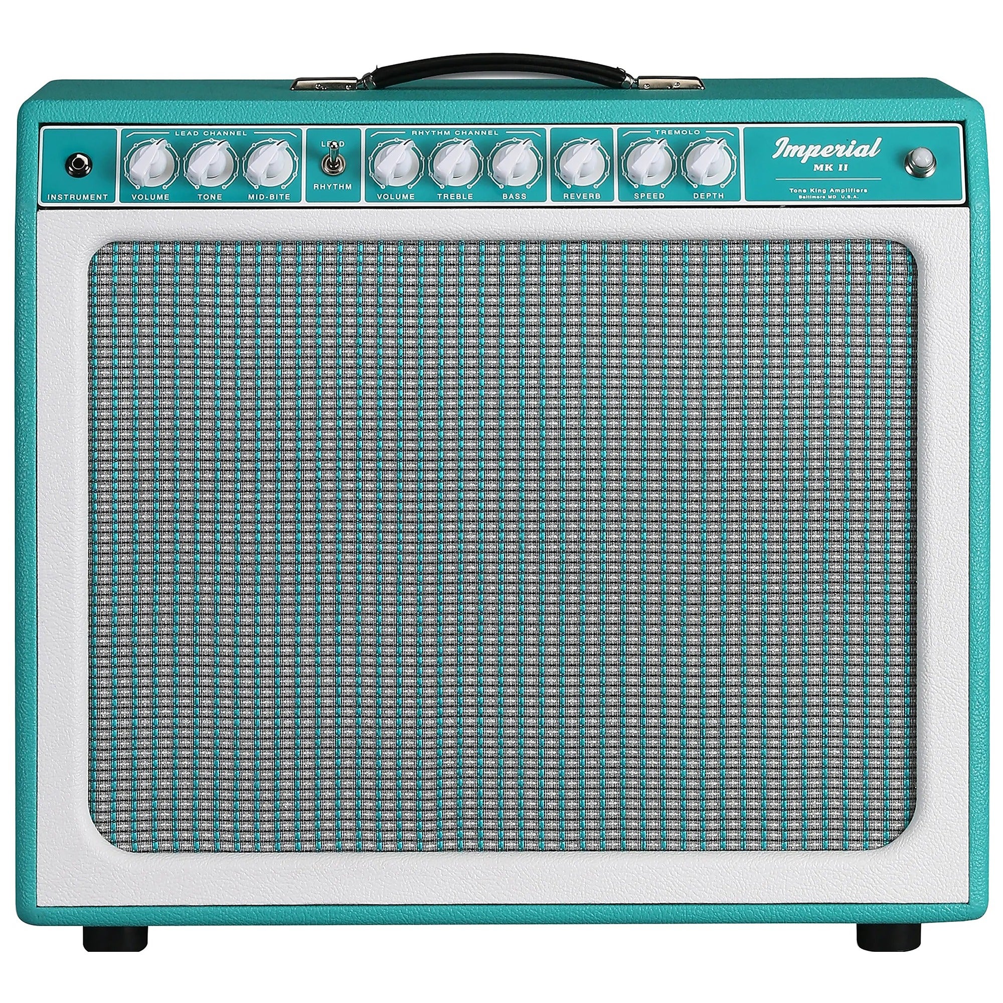 Tone King Imperial MkII Guitar Tube Amplifier Combo 1x12 20 Watts Turquoise