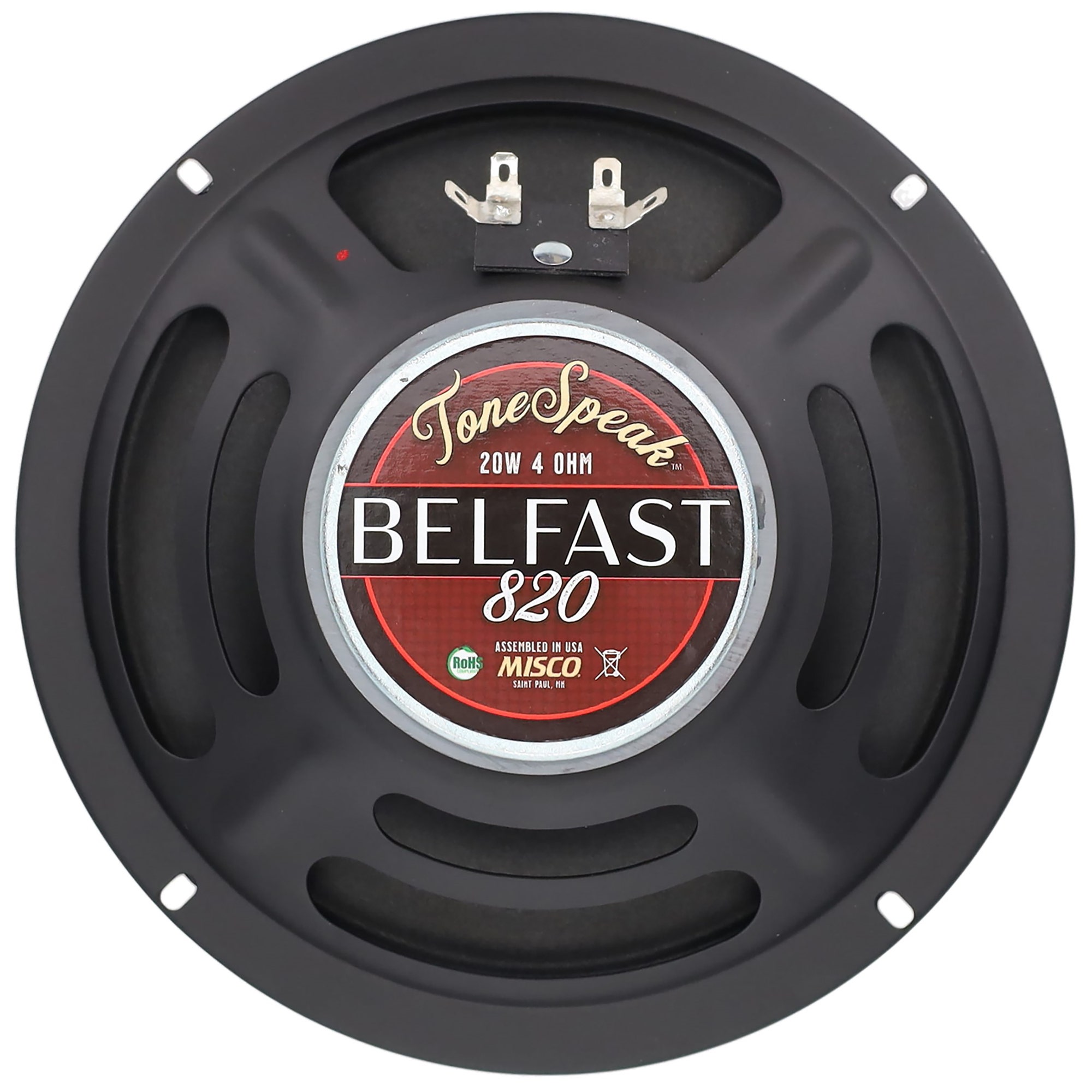 ToneSpeak Belfast 820 8 Inch Guitar Speaker 20 Watts