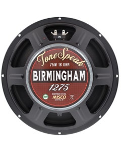 ToneSpeak Birmingham 1275 12 Inch Speaker 75 Watts
