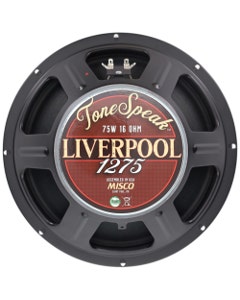 ToneSpeak Liverpool 1275 12 Inch Speaker 75 Watts