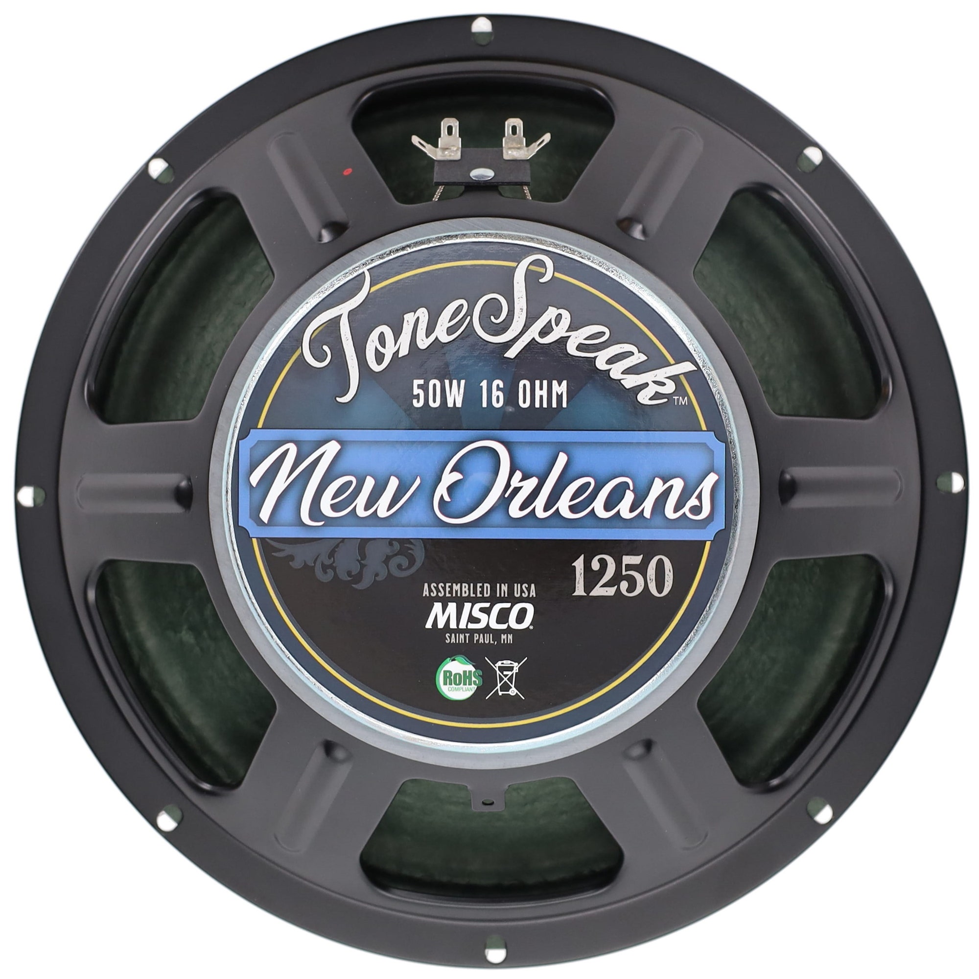 ToneSpeak New Orleans 1250 12 Inch Speaker 50 Watts